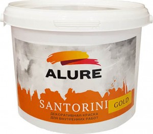 Перламутровая краска с эффектом шёлка Алюр Санторини Перламутровая краска с эффектом шёлка Алюр Санторини