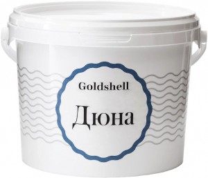 Перламутровая краска с песком Goldshell Дюна Перламутровая краска с песком Goldshell Дюна